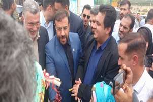 بازدید وزیر بهداشت .استاندار فارس .رئیس دانشگاه علوم پزشکی شیراز.معاونت توسعه و معاونت درمان از بیمارستان قائمیه